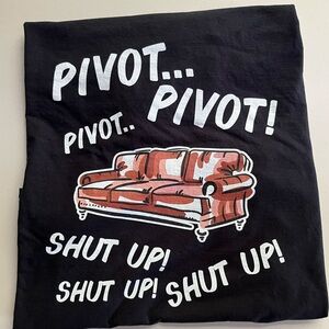 Black PIVOT! Friends Graphic Tee